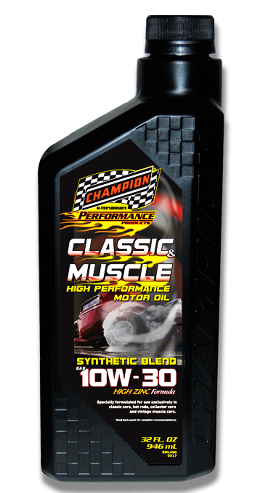 Classic & Muscle 10W-30 Synthetic Blend Motor Oil - Champion Brands